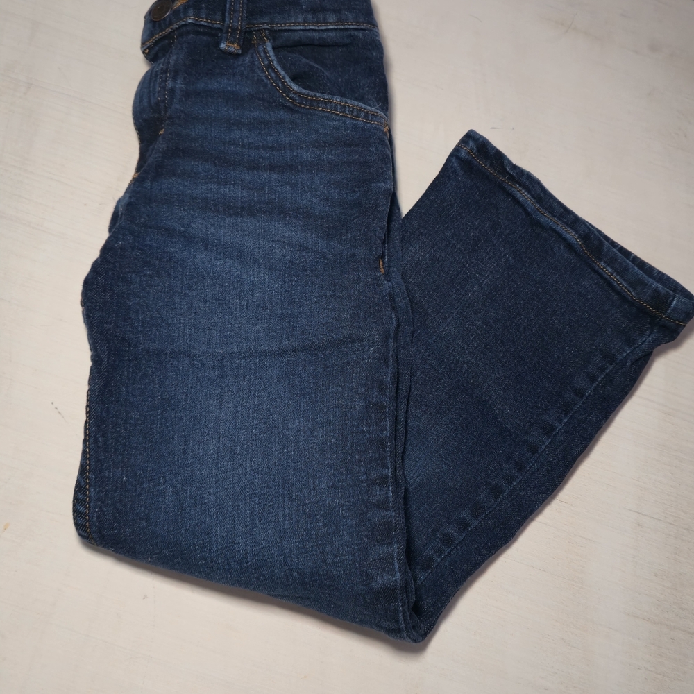 Kids Dark Blue Wrangler Jeans.